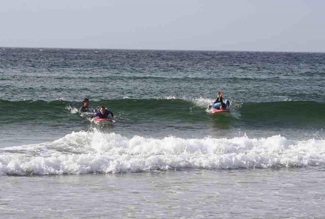 clase de surf